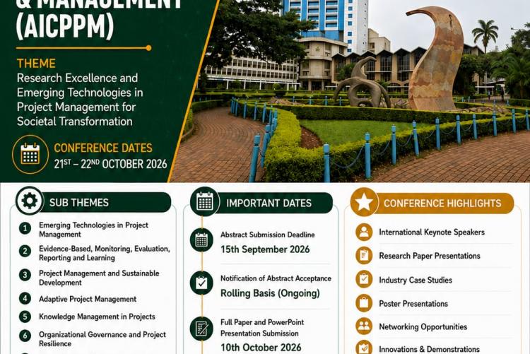 8th Annual International Conference on Project Planning and Management (AICPPM) 2026