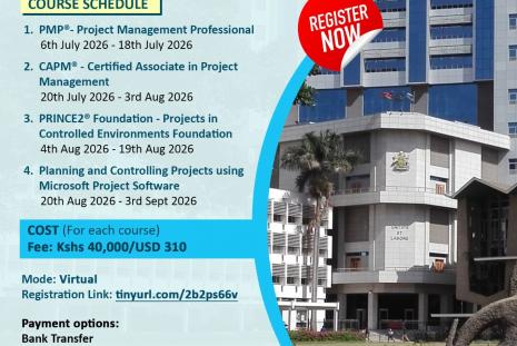 PROJECT MANAGEMENT PROFESSIONAL CERTIFICATION PROGRAMMES 