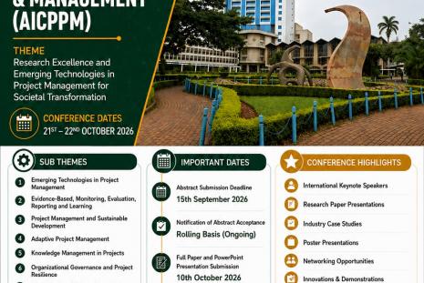 8th Annual International Conference on Project Planning and Management (AICPPM) 2026