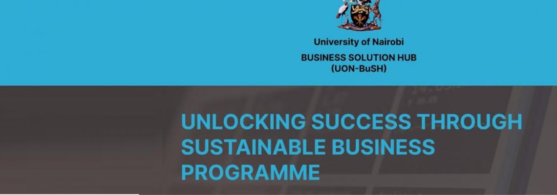 UNLOCKING SUCCESS THROUGH SUSTAINABLE BUSINESS PROGRAMME